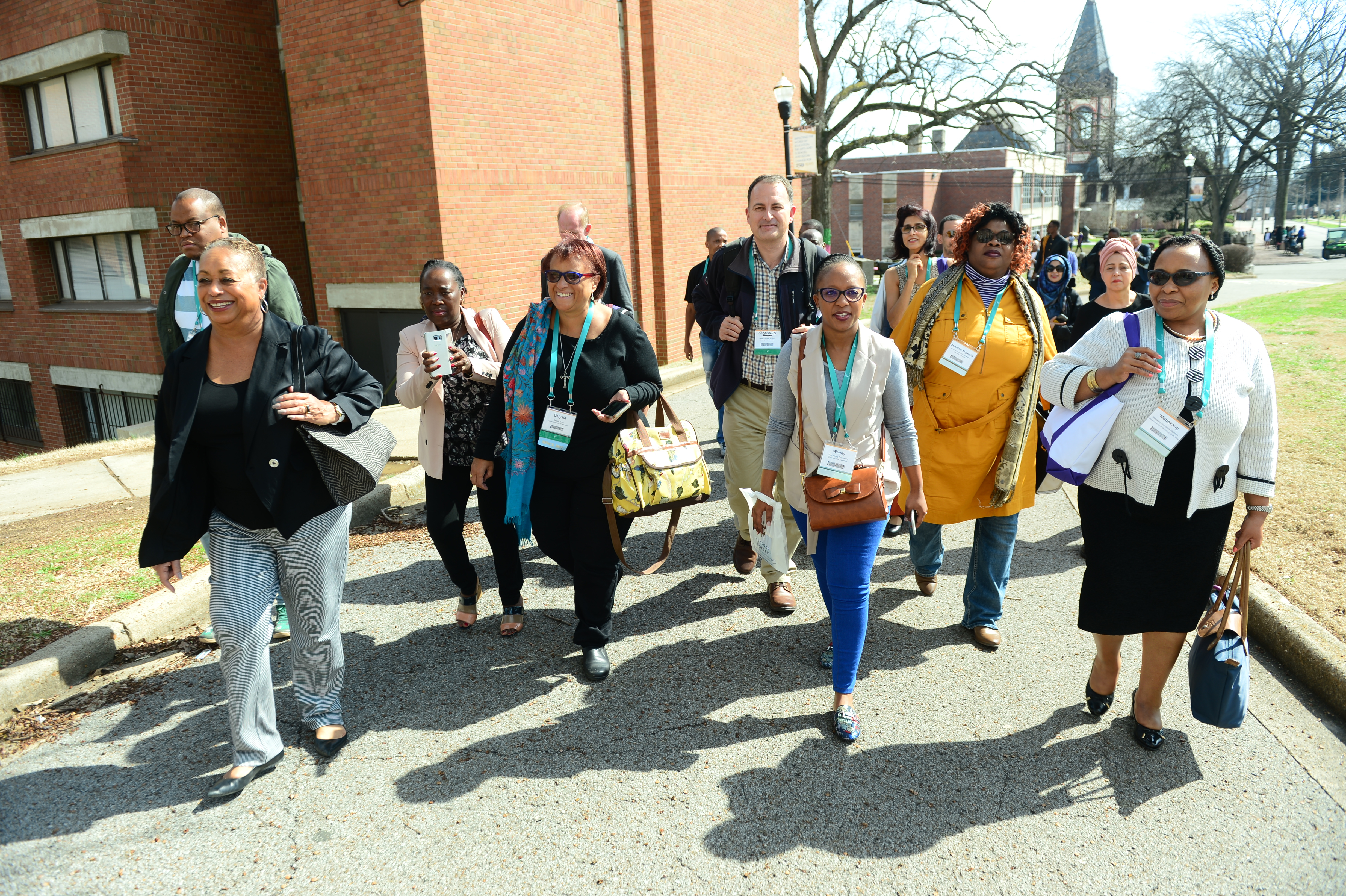 Members of the SA delegation arriving at Dream 2018